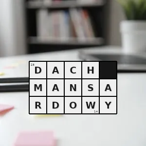 Hasło krzyżówkowe dach w którym każda z połaci składa się z dwóch części górnej o mniejszym kącie nachylenia oraz dolnej stromej - dach mansardowy – rozwiązanie, synonimy, podpowiedzi i definicje krzyżówkowe